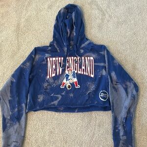 Patriots cropped hoodie